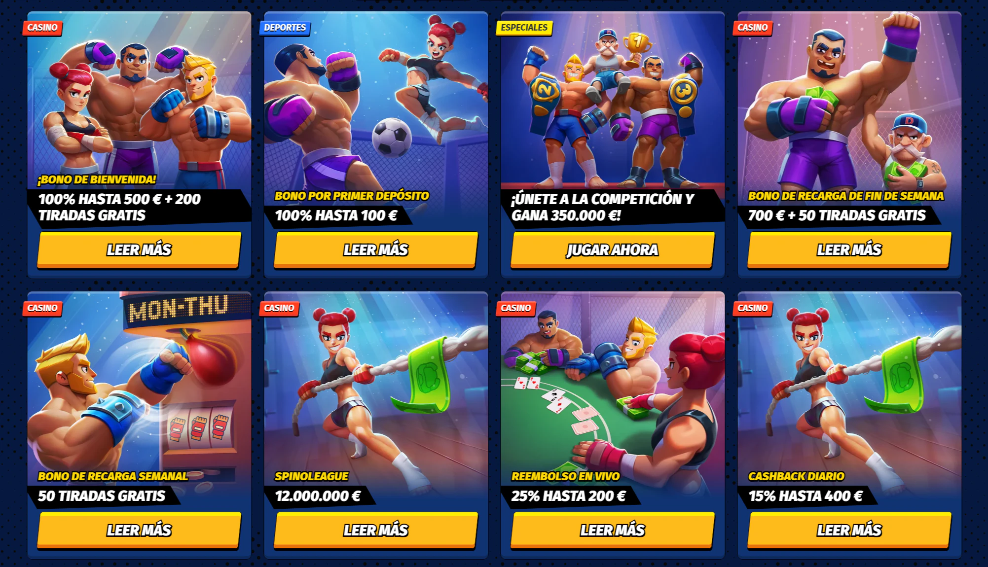 Promociones y bonos deportivos en bigclash